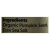 Eden Foods Organic Pocket Snacks - Pumpkin Seeds - Dry Roasted and Salted - 1 oz - Case of 12