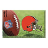 NFL - Cleveland Browns Rubber Scraper Door Mat