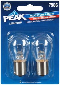 Peak Incandescent Parking/Stop/Tail/Turn Miniature Automotive Bulb 7506