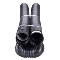 Flex-Drain 4 in. D X 50 ft. L Polypropylene Drain Pipe