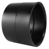 Charlotte Pipe 2 in. Hub X 2 in. D Hub ABS Coupling