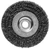 Century Drill & Tool 6 in.   Crimped Wire Wheel Brush Steel 3750 rpm (Pack of 2)