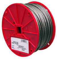 Campbell Electro-Polish Stainless Steel 1/8 in. D X 250 ft. L Cable