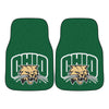 Ohio University Carpet Car Mat Set - 2 Pieces