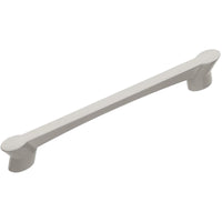 Hickory Hardware Wisteria Contemporary Bar Cabinet Pull 5-1/16 in. Satin Nickel 1 pk (Pack of 10)