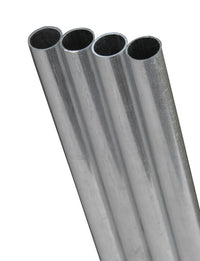 K&S 7/16 in. Dia. x 3 ft. L Round Aluminum Tube (Pack of 3)