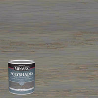 Minwax Polyshades Semi-Transparent Gloss Slate Oil-Based Polyurethane Stain and Polyurethane Finish (Pack of 4)