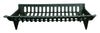 Open Hearth Black Cast Iron Fireplace Grate