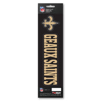 NFL - New Orleans Saints 2 Piece Decal Sticker Set