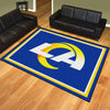 NFL - Los Angeles Rams 8ft. x 10 ft. Plush Area Rug