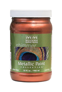 Modern Masters Shimmer Satin Copper Penny Metallic Paint 1 qt