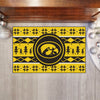 University of Iowa Holiday Sweater Rug - 19in. x 30in.