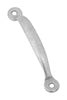 National Hardware 4-3/4 in. L Galvanized Silver Steel Door Pull (Pack of 10).