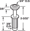 Prime-Line Plastic Bi-fold Door Top Wheel Guide 2 pc