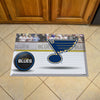 NHL - St. Louis Blues Rubber Scraper Door Mat