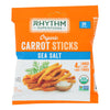 Rhythm Superfoods - Carrot Stks Sea Salt - Case of 8 - 0.6 OZ