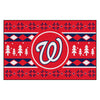 MLB - Washington Nationals Holiday Sweater Rug - 19in. x 30in.