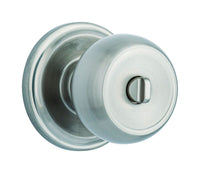 Brinks Push Pull Rotate Stafford Satin Nickel Single Cylinder Lock KW1 1.75 in.