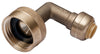 SharkBite Push to Connect 1/4 in. PTC X 3/4 in. D GHT Brass Dishwasher Elbow