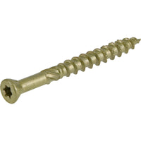 Hillman Power Pro No. 8 X 1-5/8 in. L Star Bronze Ceramic Screws 5 lb 1023 pk