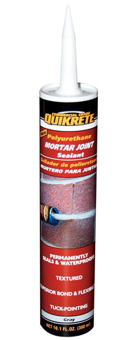 Quikrete Gray Polyurethane Outdoor Mortar Joint Sealant 12 Linear ft. Coverage 10.1 oz.