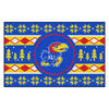 University of Kansas Holiday Sweater Rug - 19in. x 30in.