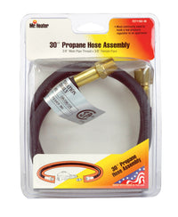 Mr. Heater 3/8 in. D X 3/8 in. D X 30 in. L Brass/Plastic Hose Assembly