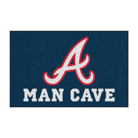 MLB - Atlanta Braves Man Cave Rug - 19in. x 30in.