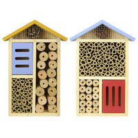 Nature's Way Better Gardens Wood Insect House 3.5 in. L x 12 in. H x 8 in. W