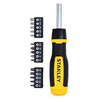 Stanley Assorted Ratcheting Screwdriver Set 15 pc