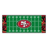 NFL - San Francisco 49ers XFIT Field Runner Mat - 30in. x 72in.