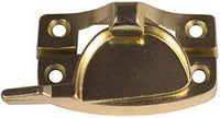 National Hardware Brass-Plated Yellow Die-Cast Zinc Sash Lock 1 pk