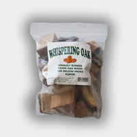 Whispering Oak Ozark Oak Wood Smoking Chunks 300 cu in