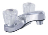 LDR Chrome Bathroom Faucet 4 in.