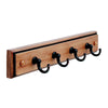 Amerock  8-5/8 in. L Pine/Zinc  Small  Key & Gadget Hook  Rack  1 pk