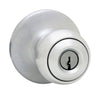 Kwikset  Polo  Satin Chrome  Entry Knobs  ANSI/BHMA Grade 3  1-3/4 in.