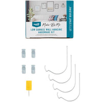 Low Damage Wall Hanging Kit