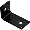 National Hardware 2.94 in. H X 1.5 in. W X 0.125 in. D Black Carbon Steel Inside Corner Brace