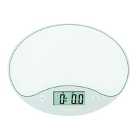 Taylor White Digital Kitchen Scale 11 lb