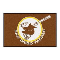 MLB - San Diego Padres Retro Collection Rug - 19in. x 30in. - (1969)