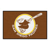 MLB - San Diego Padres Retro Collection Rug - 19in. x 30in. - (1969)