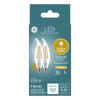 GE Lighting LED+ CAC E12 (Candelabra) LED Dusk to Dawn Bulb Soft White 60 Watt Equivalence 2 pk