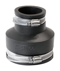 Fernco Schedule 40 3 in. Hub each X 1-1/2 in. D Hub PVC Flexible Coupling 1 pk