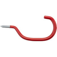 V2158 Bicycle Hook 2/pk - Red Vinyl