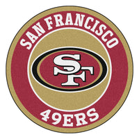 NFL - San Francisco 49ers Roundel Rug - 27in. Diameter