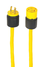 Yellow Jacket 10/4 SJEOW 125 V 25 ft. L Generator Cord