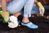 Sloggers 5120beebl07 Size 7 Women'S Blue Bee & Flower Print Rain & Garden Shoe