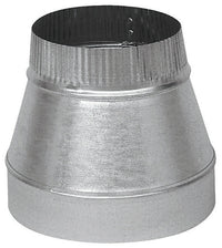 Imperial 8 in. D X 6 in. D Galvanized Steel Furnace Pipe Reducer