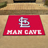 MLB - St. Louis Cardinals (STL) Man Cave Rug - 34 in. x 42.5 in.