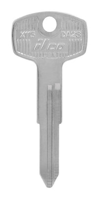 Hillman Automotive Key Blank DA23 Double  For Nissan (Pack of 10).